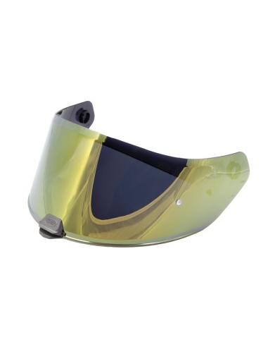 VISOR HYPER/DEVIL GOLD CHROMED A+pins